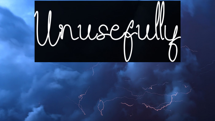 Unusefully Example 2