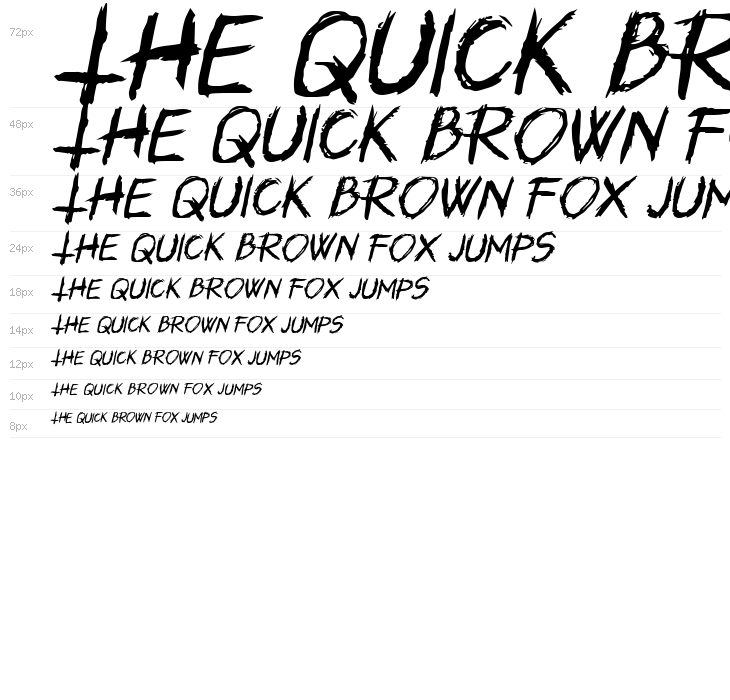 Unutterable Italic Waterfall