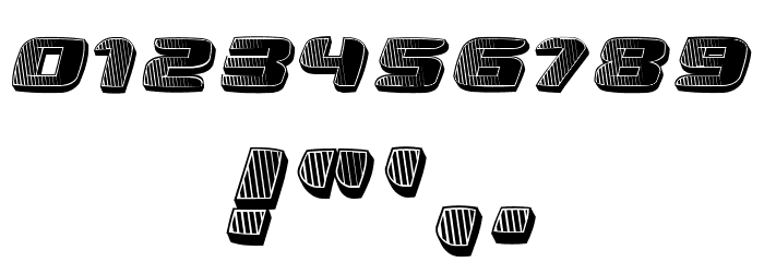 Unwashed Regular Font OTHER CHARS