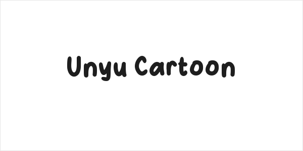 Unyu Cartoon Logo