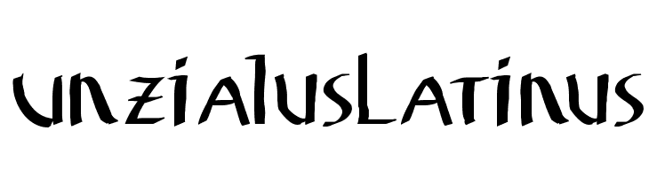 UnzialusLatinus  Frei Schriftart Herunterladen