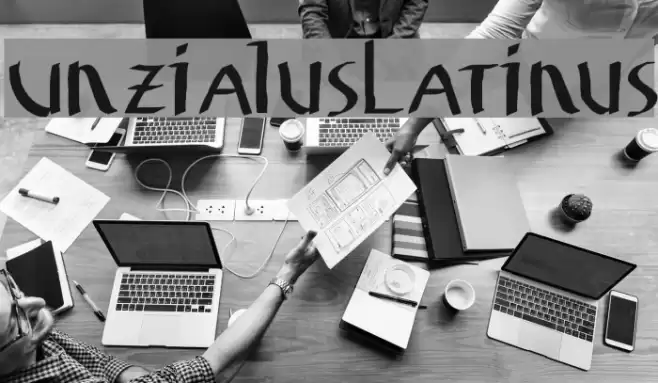 UnzialusLatinus Font examples
