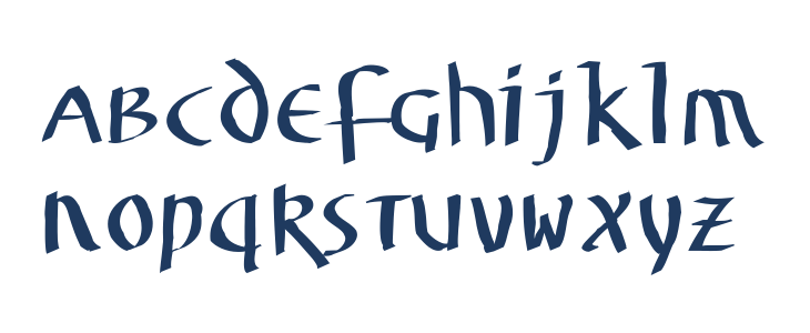 UnzialusLatinus Lowercase