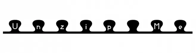 Unzip Me  Frei Schriftart Herunterladen