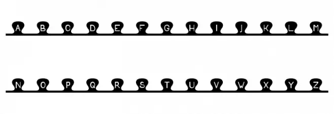 Unzip Me 字体 大写