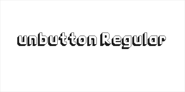 unbutton Regular Logo