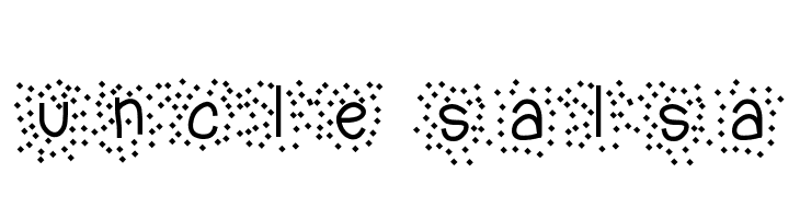 uncle salsa Font