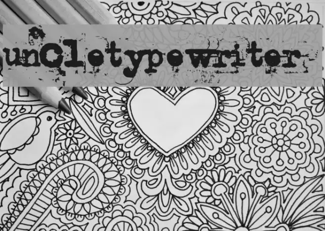uncletypewriter خط examples