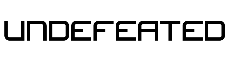 undefeated  Descarca Fonturi Gratis