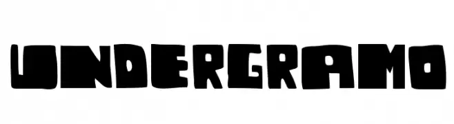 undergramo  Frei Schriftart Herunterladen