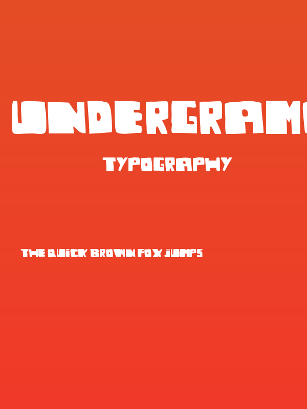 undergramo Poster