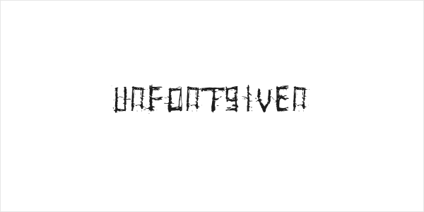 unfontgiven Logo