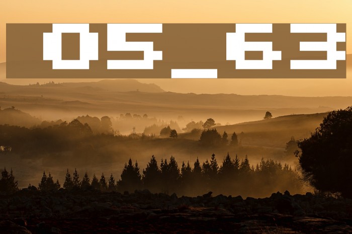 uni 05_63 Font examples