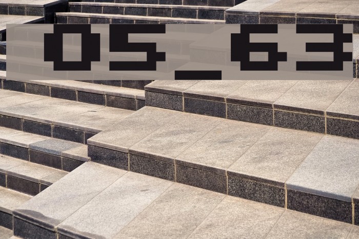 uni 05_63 Font examples