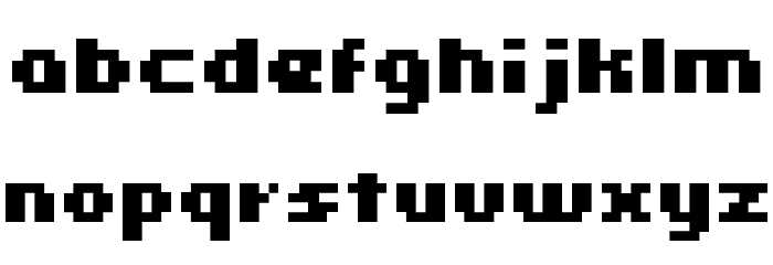 uni 05_63 Font LOWERCASE