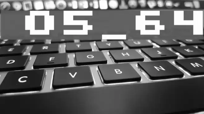 uni 05_64 Font examples