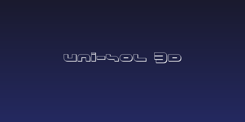 uni-sol 3D Social Header