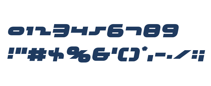 uni-sol Semi-Italic Other Characters