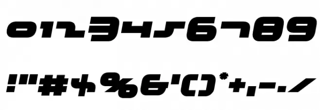 uni-sol Semi-Italic Font OTHER CHARS