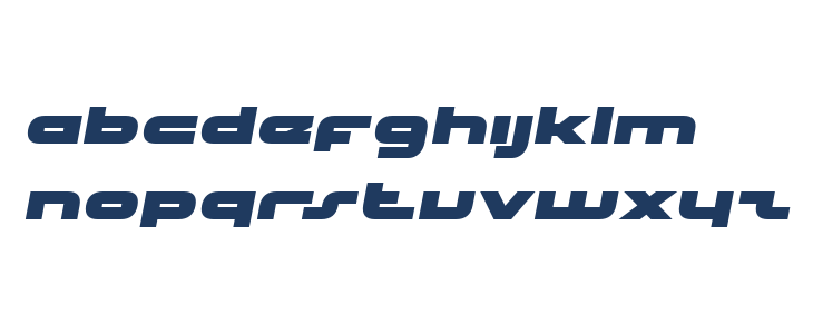 uni-sol Semi-Italic Lowercase