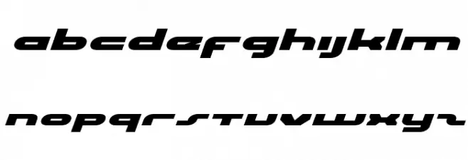 uni-sol expanded italic फ़ॉन्ट लोअरकेस