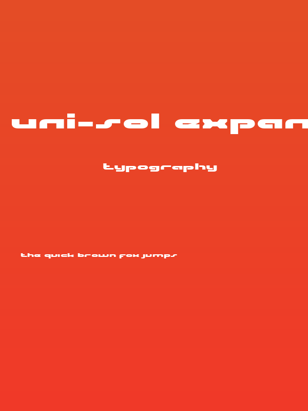 uni-sol expanded Poster