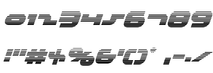 uni-sol gradient italic Font OTHER CHARS
