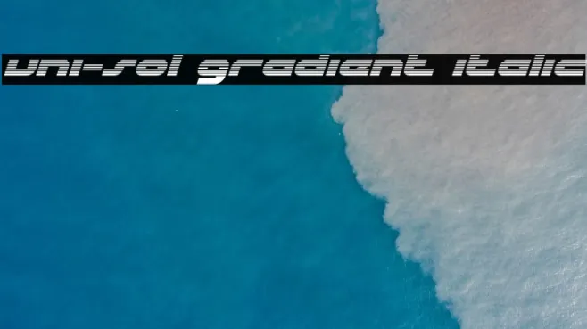 uni-sol gradient italic Example 1