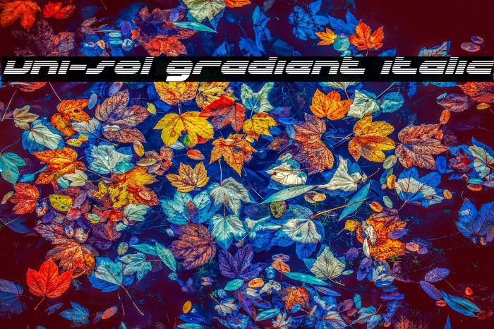 uni-sol gradient italic Example 3