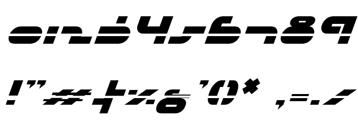 uni-sol laser italic Polices AUTRES CHARS