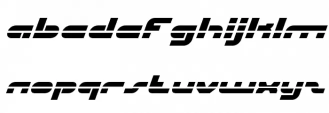 uni-sol laser italic Fuentes MAYÚSCULAS