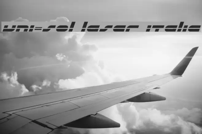 uni-sol laser italic Fonte examples