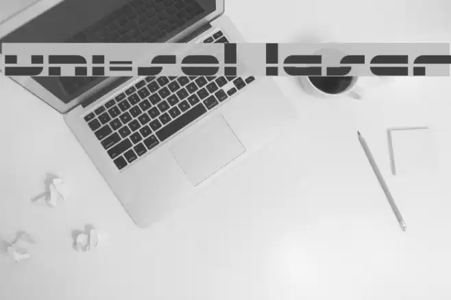 uni-sol laser Font examples