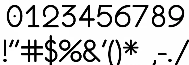 unifur Fuentes OTROS CHARS