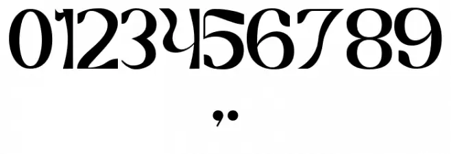 unknow Regular Font OTHER CHARS