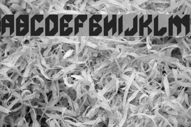 unlikeEdge Font examples