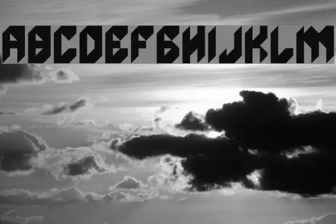 unlikeEdge Font examples