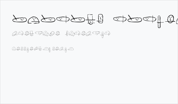 unusual suspects [ square eyes ] Business Card