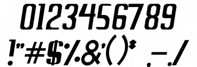 Uovo Di Drago Italic Font OTHER CHARS