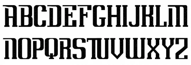 Uovo Di Drago Rough フォント 大文字