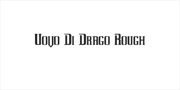 Uovo Di Drago Rough Logo