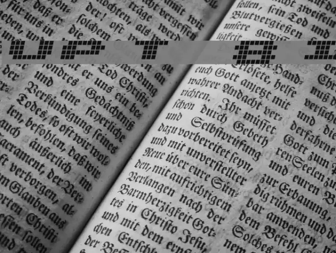 UP Tiny lcd four 8 Italic Polices examples
