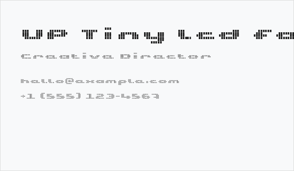 UP Tiny lcd four 8 decoV Business Card