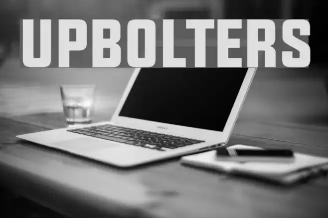 UPBOLTERS Font examples
