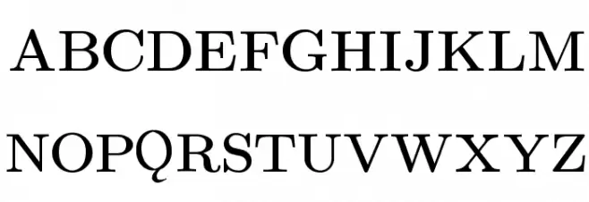 UPPERCASE & lowercase Schriftart Groß