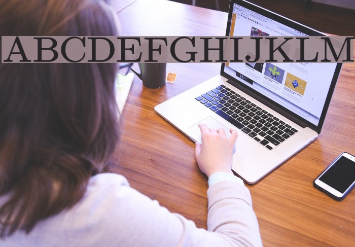 UPPERCASE & lowercase Font examples
