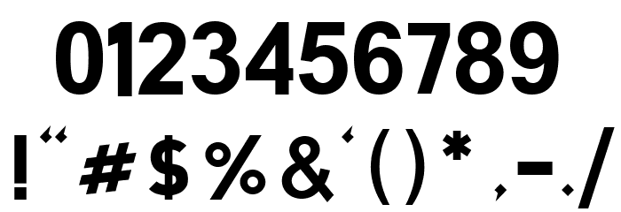 Up and Down - Personal Use Font OTHER CHARS