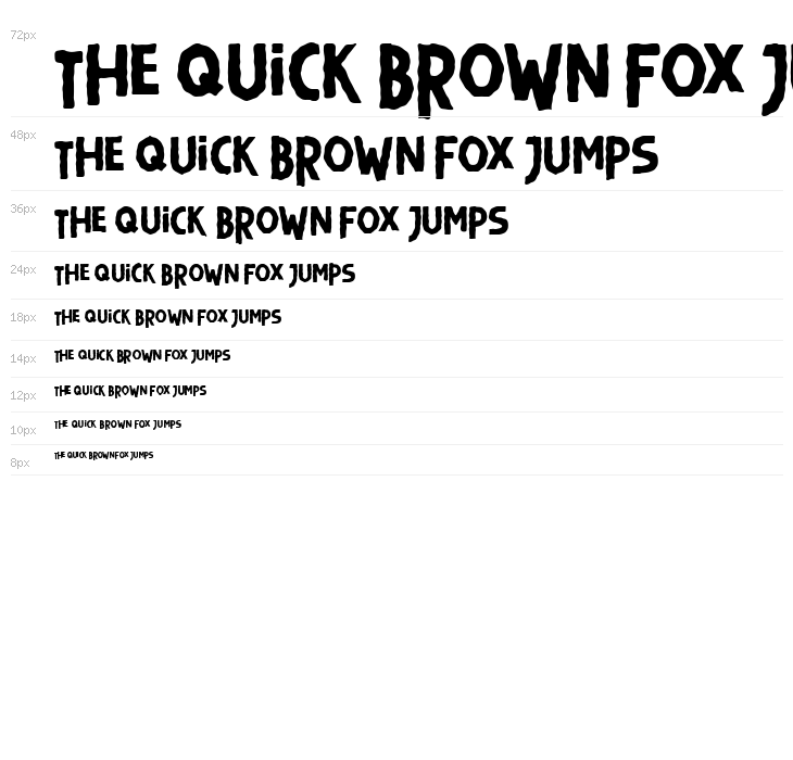 Up and Down Rough Waterfall