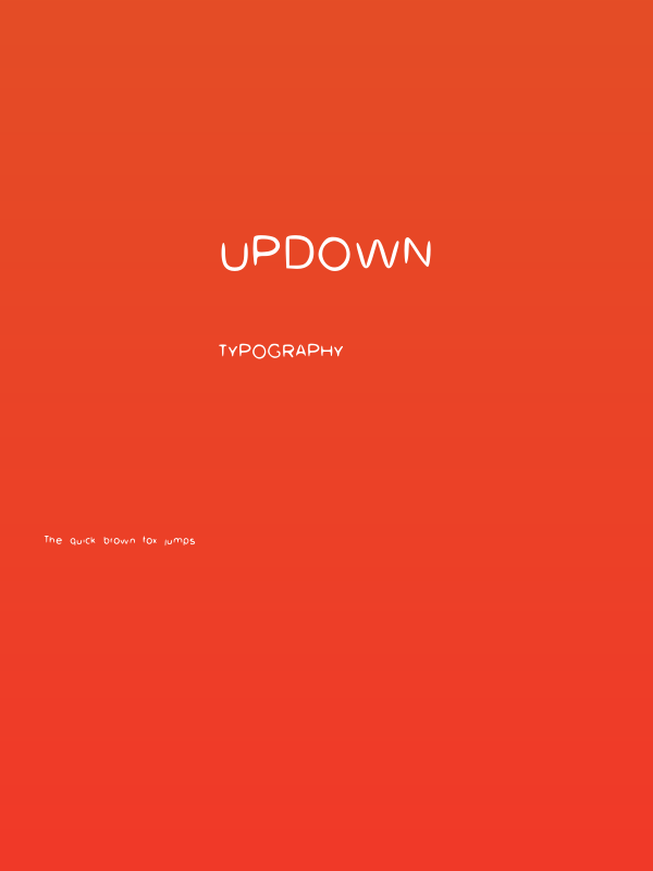 UpDown Poster
