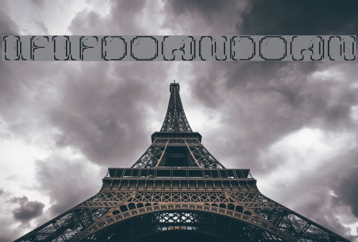 UpUp DownDown Font examples